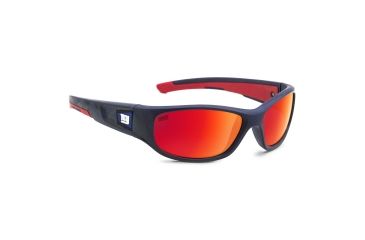 Image of NFL Zone New York Giants Single Vision Prescription Sunglasses, Matte Dark Blue Frame, 655975T21SV
