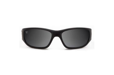 Image of NFL Zone Oakland Raiders Single Vision Prescription Sunglasses, Matte Black Frame, 655975T23SV