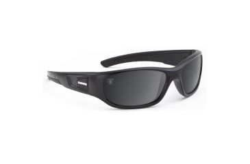 Image of NFL Zone Oakland Raiders Single Vision Prescription Sunglasses, Matte Black Frame, 655975T23SV