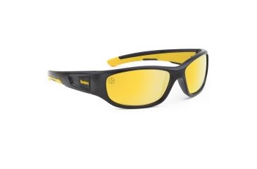 Image of NFL Zone Pittsburgh Steelers Single Vision Prescription Sunglasses, Matte Black Frame, 655975T25SV