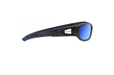 Image of NFL Zone Tennessee Titans Single Vision Prescription Sunglasses, Matte Black Frame, 655975T31SV