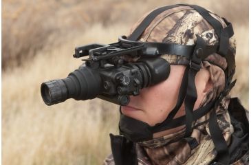 Image of NG PVS7 Ghost MG Gen 3 Night Vision Goggles Ghost White Phosphor with Manual Gain, Black NGPVS73GM