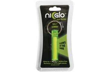Image of Ni-Glo Solar Gear Marker Sour Lemon Fixed Blade Knife, Handle NG91504