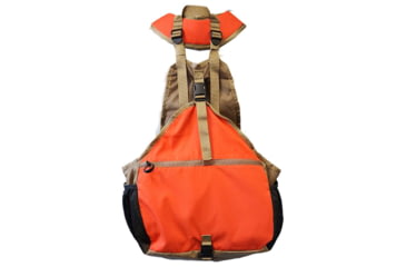 Image of NICA Shooting Upland Strap Vest, Tan/Blaze, One Size, UWF102