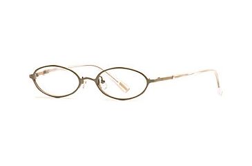 Image of Nicole Miller Babushka SENM BABU00 Eyeglass Frames - Ice SENM BABU004835 SV
