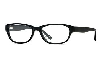 Image of Nicole Miller Collection NL At First Sight SENL ATFI00 Eyeglass Frames - Black SENL ATFI005235 BK