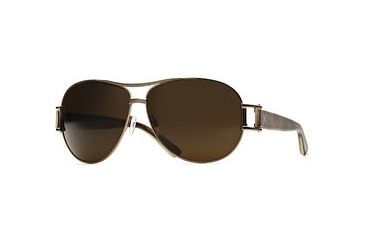 Image of Nicole Miller Collection NL Aviateur SENL AVIA06 Sunglasses - Dark Roast SENL AVIA066425 BN