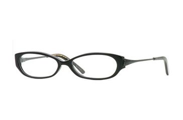 Image of Nicole Miller Collection NL Classique SENL CLAS00 Progressive Prescription Eyeglasses - Onyx SENL CLAS005235 BK