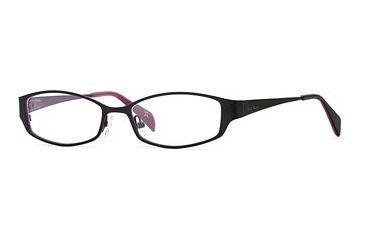 Image of Nicole Miller Collection NL Double Vision SENL DOUB00 Eyeglass Frames - Blackberry SENL DOUB005135 BK