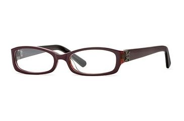 Image of Nicole Miller Collection NL Wine Not SENL WINE00 Progressive Prescription Eyeglasses - Blackberry SENL WINE005040 BK