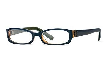 Image of Nicole Miller Collection NL Wine Not SENL WINE00 Progressive Prescription Eyeglasses - Blue Grass SENL WINE005040 BL