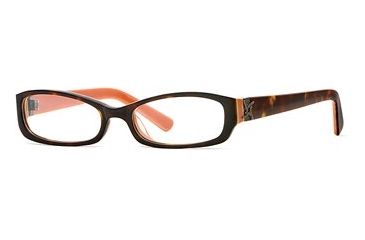 Image of Nicole Miller Collection NL Wine Not SENL WINE00 Progressive Prescription Eyeglasses - Tort Nectar SENL WINE005040 TO