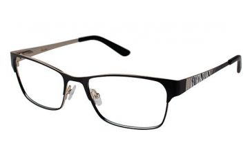 Image of Nicole Miller East Eyeglass Frames - Frame MATTE BLACK, Size 54/17mm NMEAST01