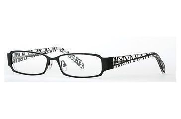 Image of Nicole Miller Edgy SENM EDGY00 Bifocal Prescription Eyeglasses - Black Web SENM EDGY005135 BK