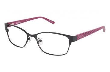 Image of Nicole Miller Esme Bifocal Prescription Eyeglasses - Frame MATTE BLACK, Size 53/16mm NMESME01