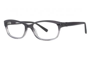 Image of Nicole Miller Essex Bifocal Prescription Eyeglasses - Frame Black Fade, Size 52/15mm NMESSEX01