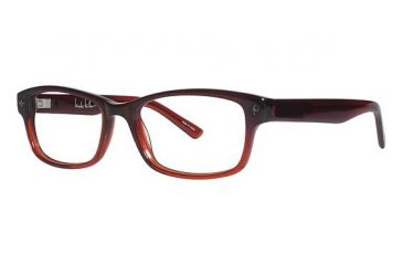 Image of Nicole Miller Greene Eyeglass Frames - Frame Red Fade, Size 51/14mm NMGREENE03