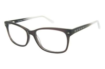 Image of Nicole Miller Jaida Bifocal Prescription Eyeglasses - Frame BLACK, Size 57/17mm NMJAIDA01