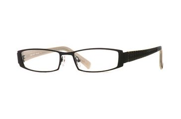 Image of Nicole Miller Metropolis SENM METS00 Progressive Prescription Eyeglasses - Black Ivory SENM METS005240 BK