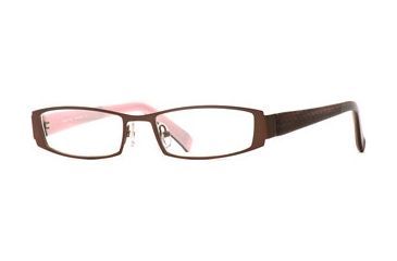 Image of Nicole Miller Metropolis SENM METS00 Progressive Prescription Eyeglasses - Ginger Rose SENM METS005240 BN