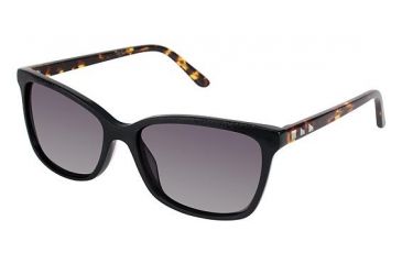 Image of Nicole Miller Nassau Bifocal Prescription Sunglasses NMNASSAU01 - Frame Color Black /bluebird