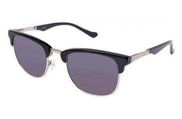 Image of Nicole Miller Pacific Progressive Prescription Sunglasses NMPACIFIC01 - Frame Color Black / Silver
