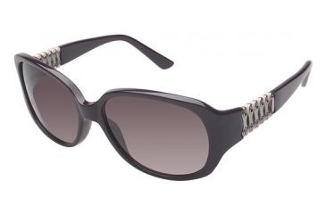 Image of Nicole Miller Ridge Progressive Prescription Sunglasses NMRIDGE03 - Frame Color Eggplant/Eggplant