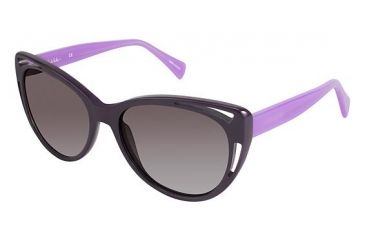Image of Nicole Miller Taylor Bifocal Prescription Sunglasses NMTAYLOR03 - Frame Color Dark Purple