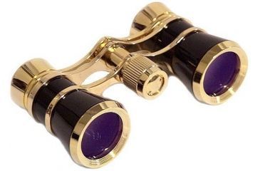 Image of LaScala Optics AIDA Binoculars 3X25 Central Focusing Opera Glasses