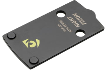 Image of Night Fision Holosun 507k/407k Adaptor Plate, Glock Mos, Black, GLK-OP-507k-SCMOS