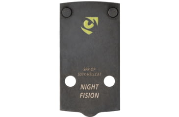 Image of Night Fision 507k/407k to Springfield Hellcat Optic Mounting Plate, Black, SPR-OP-507k-Hellcat