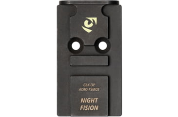 Image of Night Fision Aimpoint ACRO Adapter Plate, Black, GLK-OP-ACRO-FSMOS