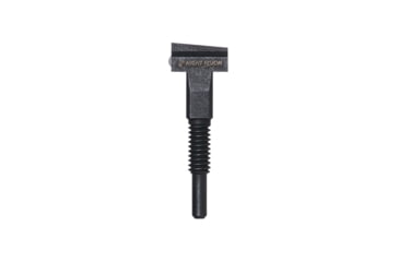 Image of Night Fision AR-15 Tritium Front Sight Post, Magpul MBUS Pro, Yellow Ring, Black, AR-000-003-YGXX