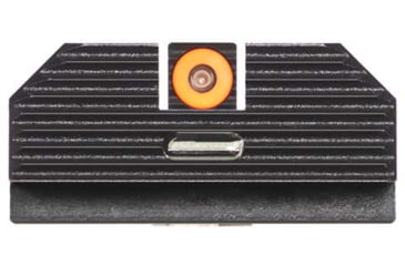 Image of Night Fision Costa Ludus Night Sight Set, Glock 17/19/34, Orange Front, Black, GLK-001-010-OGXG