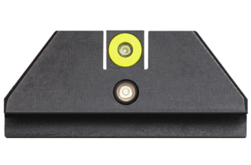 Image of Night Fision GLK001015YGZ Night Sight Set Accur8 Front/Square Rear Glock 17/17L