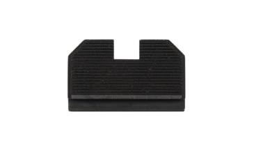 Image of Night Fision Optic Height Fiber Sight Set, Glock 17/19/45/48 w/ RMR/507c/SRO/ACRO, Green Front, Black, GLK-001-330-353-GFZX