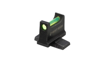 Image of Night Fision Optic Height Fiber Sight Set, Sig P320 w/ RMR/507c/SRO, Green Front, Black, SIG-183-345-332-GFZX