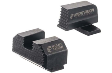 Image of Night Fision Optic Plate + Blacked Out Sights Combo 507K to Springfield Hellcat, Black, SPR-OPBS-507K-HC-ZXZX