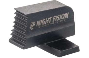Image of Night Fision Optic Plate + Blacked Out Sights Combo 507K to Springfield Hellcat, Black, SPR-OPBS-507K-HC-ZXZX