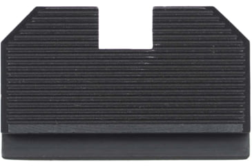 Image of Night Fision Optic Plate + Blacked Out Sights Combo ACRO to Glock Full Size MOS, Black, GLK-OPBS-ACRO-MOS-ZXZX