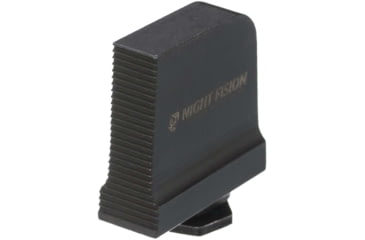 Image of Night Fision Romeo Zero Adapter Plate, Glock Mos + Blacked Out Sights Combo, Black, GLK-OPBS-DPP-MOS-ZXZX