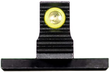 Image of Night Fision Optic Plate + Tritium Ylw Front Sight Combo 507k to Springfield Hellcat, Black, SPR-OPBS-507K-HC-YGZX