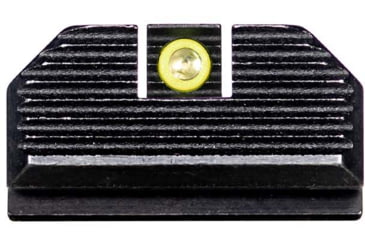 Image of Night Fision Optic Plate + Tritium Ylw Front Sight Combo 507k to Springfield Hellcat, Black, SPR-OPBS-507K-HC-YGZX