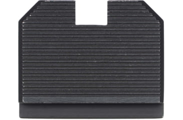 Image of Night Fision Optic Plate + Tritium Ylw Front Sight Combo DPP/Romeo Pro to Glock Full Size MOS, Black, GLK-OPBS-DPP-MOS-YGZX