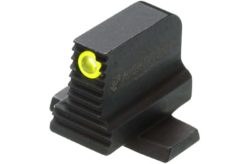 Image of Night Fision Optic Plate + Tritium Ylw Front Sight Combo RMR/507c to Sig P320, Black, SIG-OPBS-RMR-P320-YGZX