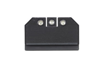 Image of Night Fision Optics Ready Stealth Lower 1/3rd Night Sight Set, Glock 17/19/34 w/ RMR/507c/SRO/ACRO, Black Front, Black, GLK-001-330-353-ZGZG