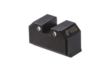 Image of Night Fision Optics Ready Stealth Lower 1/3rd Night Sight Set, Glock 17/19/34 w/ RMR/507c/SRO/ACRO, Orange Front, Black, GLK-001-330-353-OGZG