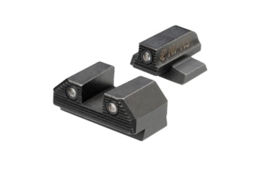 Image of Night Fision Optics Ready Stealth Night Sight Set for Canik MC9/507k/EPS w/ Black Front Ring, Black, One Size, CNK-030-163-193-ZGZG