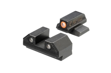 Image of Night Fision Optics Ready Stealth Night Sight Set for Canik MC9/507k/EPS w/ Orange Front Ring, Black, One Size, CNK-030-163-193-OGZG
