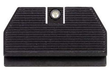 Image of Night Fision Optics Ready Stealth CZ Night Sight Set, CZ P-10 C/F/S, Black Front Ring, Blank Rear Sight, CZU-077-286-355-ZGZX